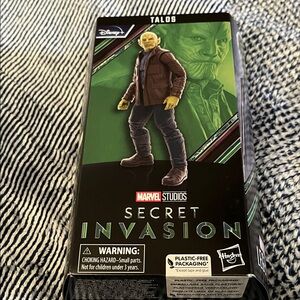 Hasbro Secret Invasion Talos Figure with Green and Brown Design Brand New.